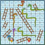 Garfield Snake And Ladders - Multiplayer scrolling game