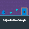 Enigmatic Blue Triangle