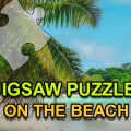 Jigsaw Puzzle On The Beach