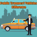 Public Transport Vehicles Difference