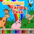 Coloring Farm Pets