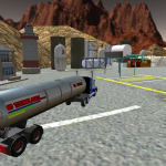 Oil Tanker Truck Drive