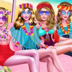 Summer beach spa day