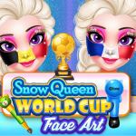 SOCCER  FACE ART