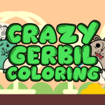 Crazy Gerbil Coloring