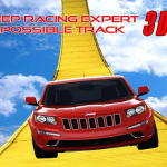 Stunt Jeep Simulator : Impossible Track Racing Game