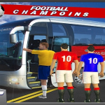 Football Players Bus Transport Simulation Game