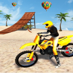 Motocross Beach Game: Bike Stunt Racing