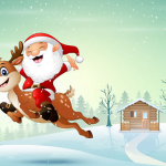 Santa Gift Delivery Truck