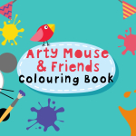 Arty Mouse Coloring Book