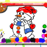 Winter Coloring Book