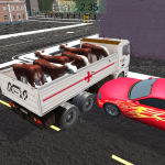 Truck Transport Domestic Animals