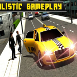 Crazy Taxi Car Simulation Game 3D