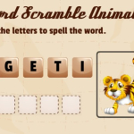 Word Scramble Animals