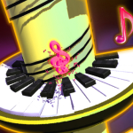Ball Jump Piano Tile