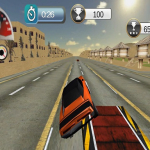 Highway Ramp Stunt Car Simulation