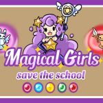 Magical girl Save the school
