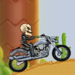 Motor Bike Hill Racing 2D