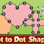 Dot to Dot Shapes Kids Education