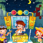 Cute Little Kids Jigsaw