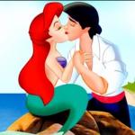 Ariel And Prince Kissing