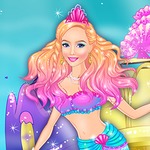 Barbie The Pearl Princess Dress Up