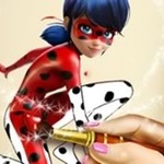 Dotted Girl Coloring Book
