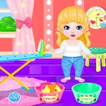 Ironing Kids Clothes