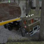Russian Kamaz Truck Driver