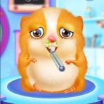 Sofia Care Her Pet Hamster