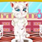 Talking Angela Shaving