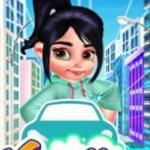 Vanellope Driving Slacking